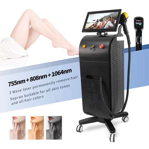 3 Waves Laser Hair Removal Machine - Product Display Image 1