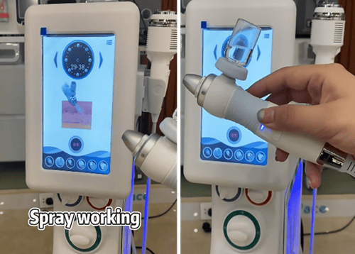 Hydro Facial Machine - Usage Demonstration Images 2