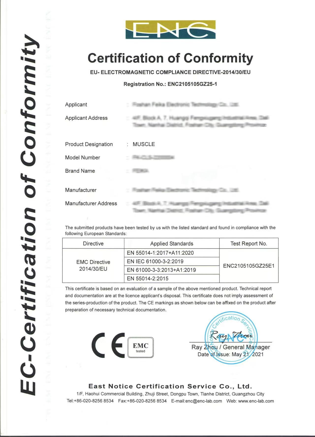 Body Slimming Machine Certified 1