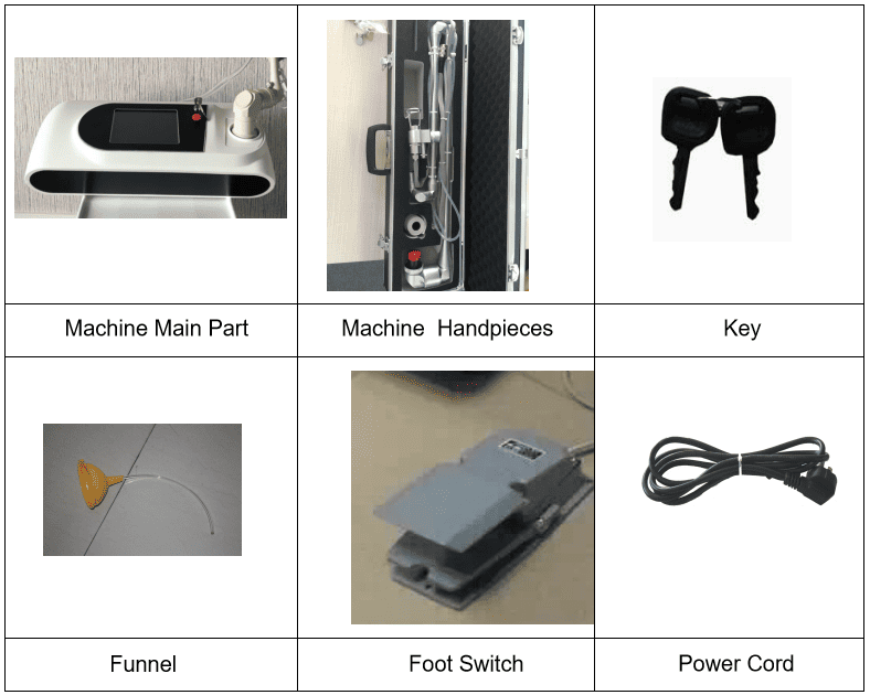 Portable CO2 Fractional Laser Machine - Product Details Display