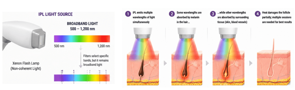 How IPL Hair Removal Works