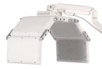 Using LED cold light.