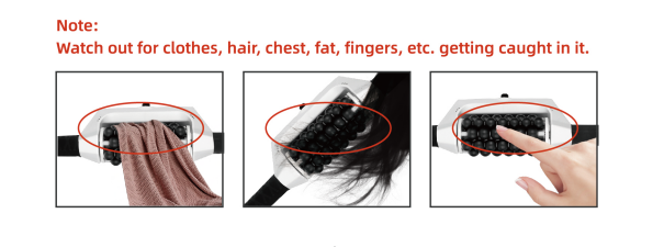 Roller Massager Stick Usage Precaution