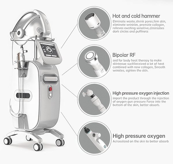 The Facial Multifunction Machine Handle Functions