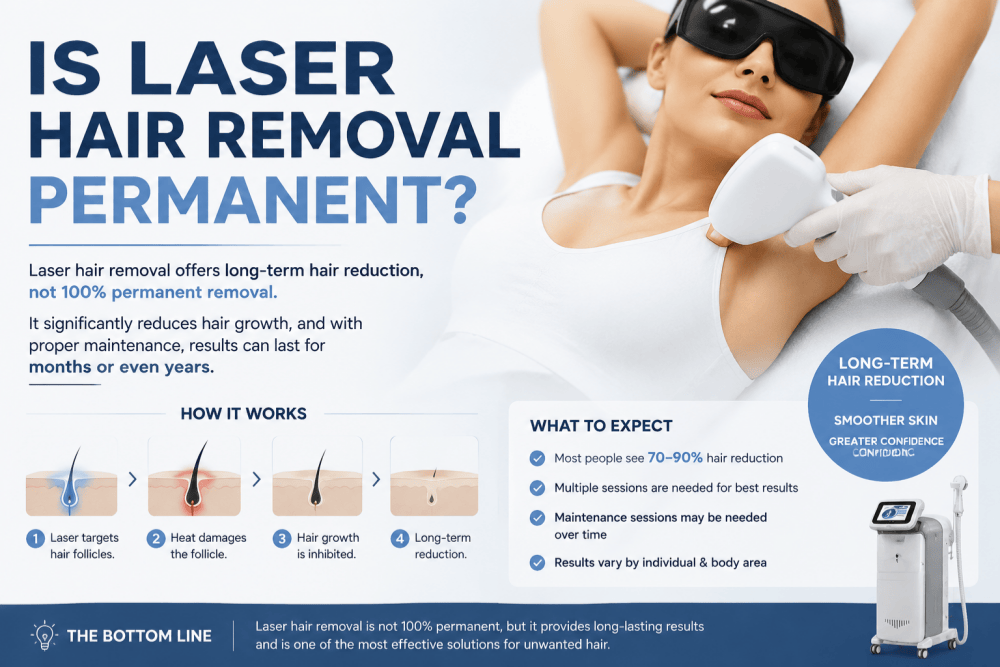 Is Laser Hair Removal Permanent? Professional Guide for Clinics, Spas & Wholesalers