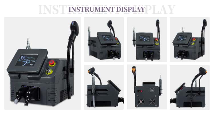 2-in-1 Professional Laser Product Dimensions Diagram