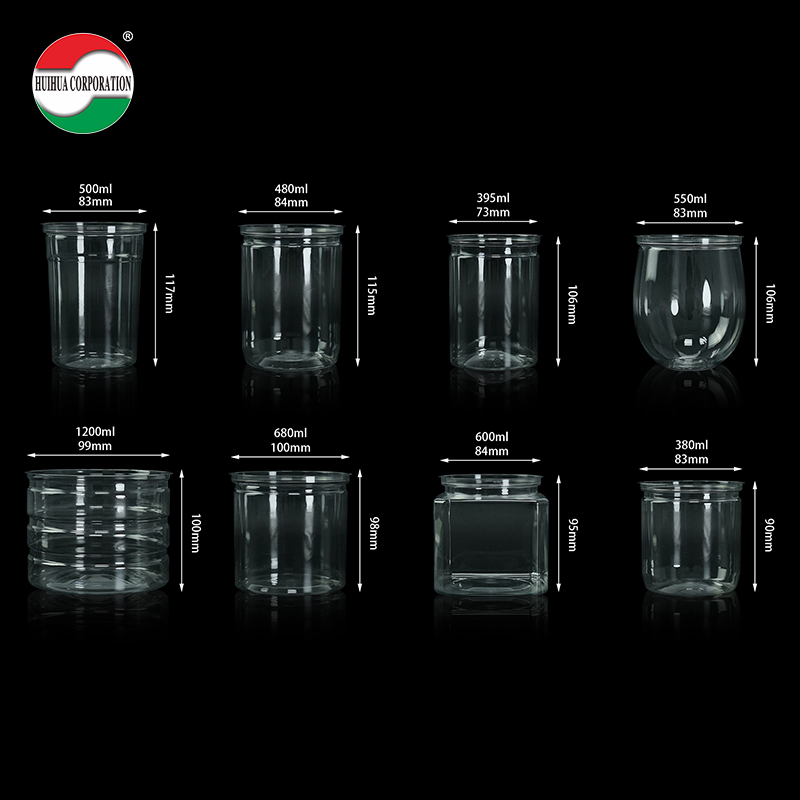 Square Transparent Plastic Container