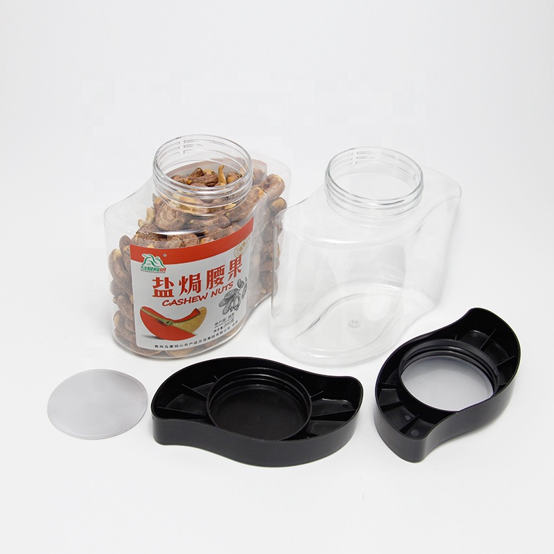 Leaf Shape PET Jar