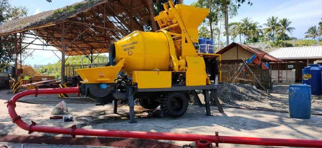 hengyou concrete mixer pump