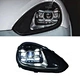 2010-2018 for Panamera 970 LED DRL Headlights 100W 10000 Lumens 6000K Retrofit Upgrade Automotive Lighting 12V New