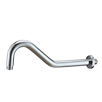 s shaped shower arm oil rubbed bronze