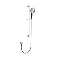 shower slide bar brushed gold