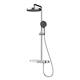 shower system with themrostatic pannel mixer