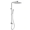 Exposed Square Twin Shower