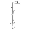 overhead hot and cold shower set