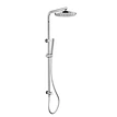 twin rail shower
