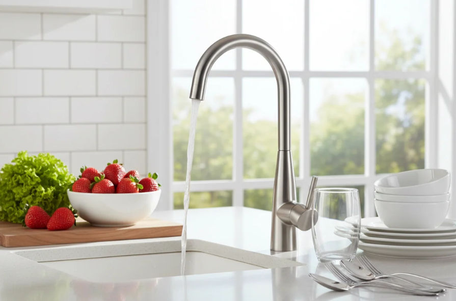 304 Stainless Steel Kitchen Faucets