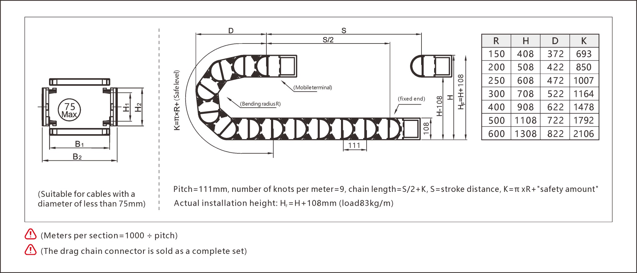 Heavy Duty Energy Chain & Spiral Cable Management Chain: Anti-Fatigue ...