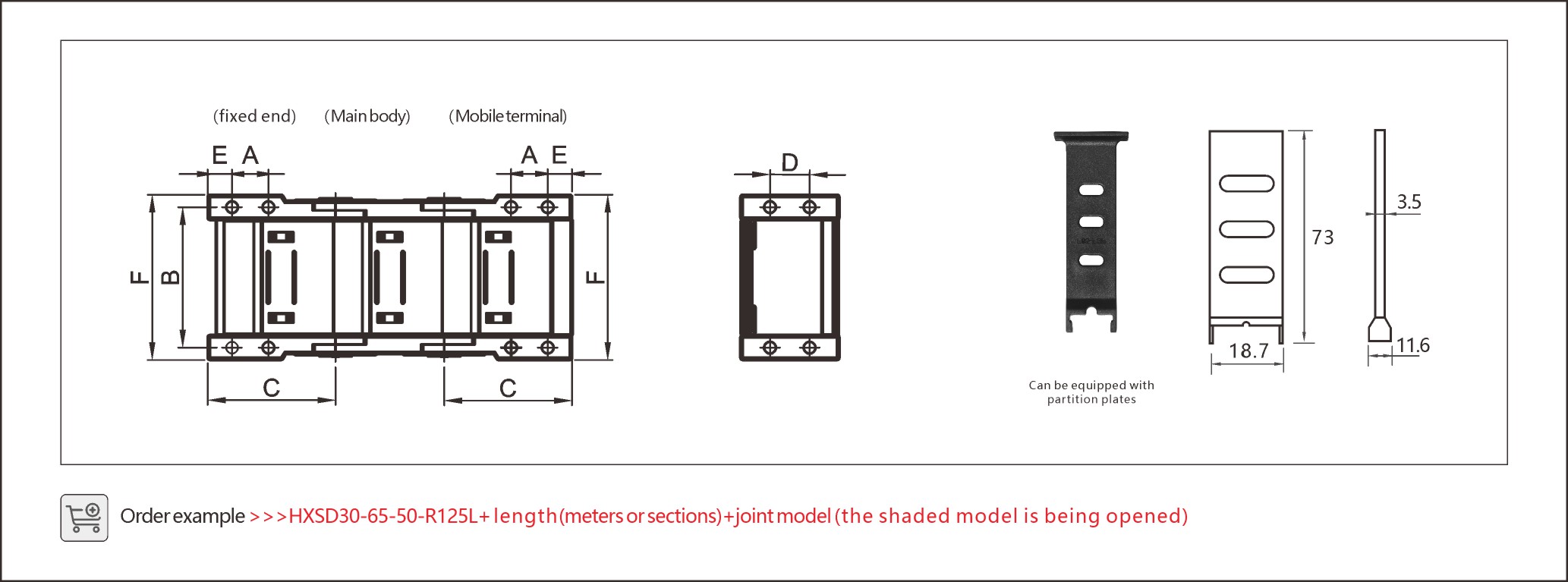 Multi-layer drag chain system supports stacked cable management in high-demand environments.