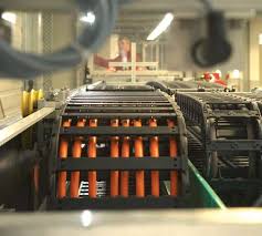 Kabelschlepp energy chain provides reliable cable protection and smooth movement for industrial manufacturing systems.