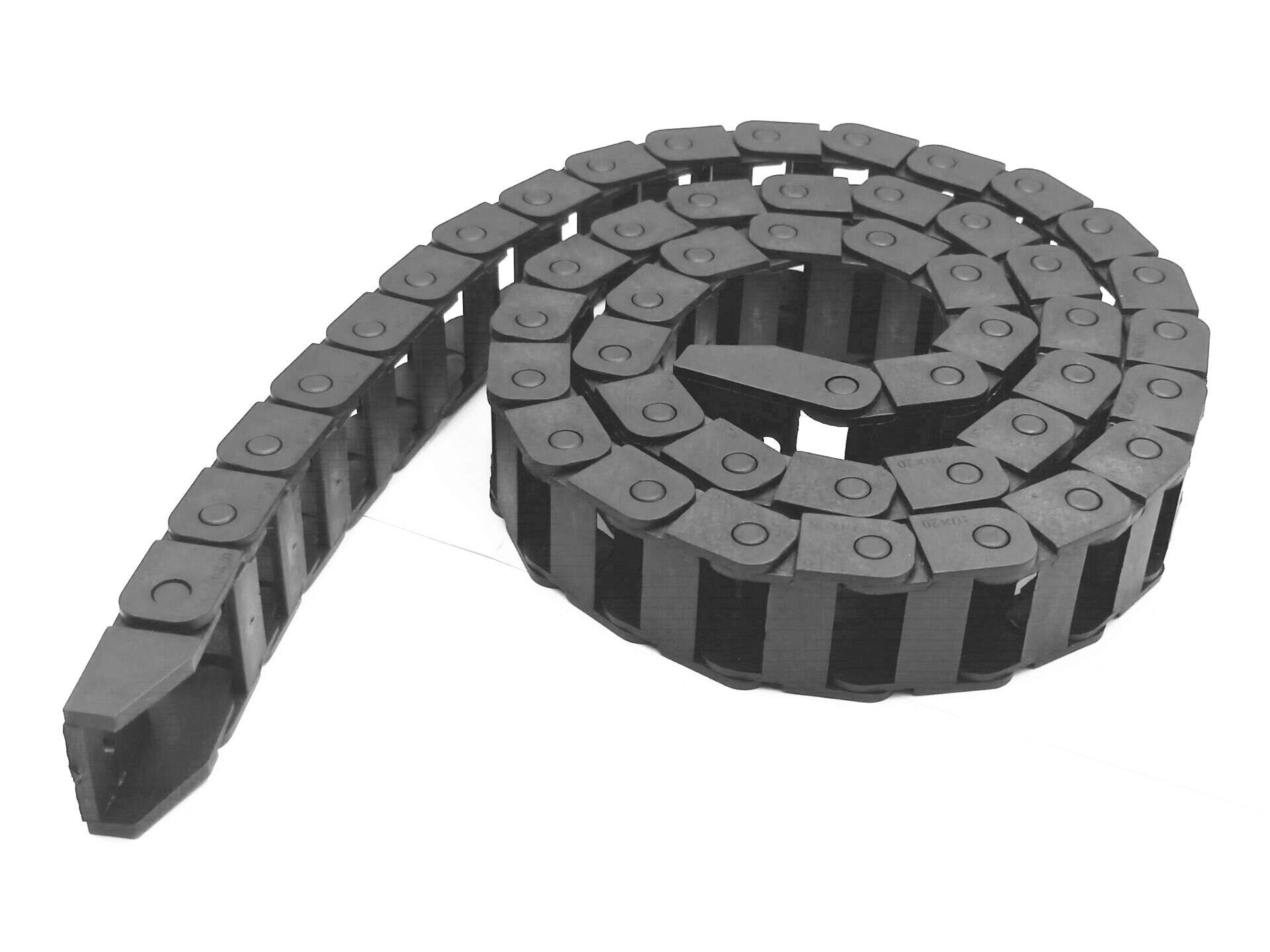 Protect and organize cables with a durable drag chain for CNC, essential for precision machining setups.
