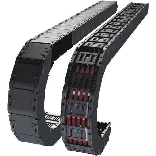 Routine inspection for cable carriers prevents unexpected downtime by checking wear, alignment, and secure fittings.