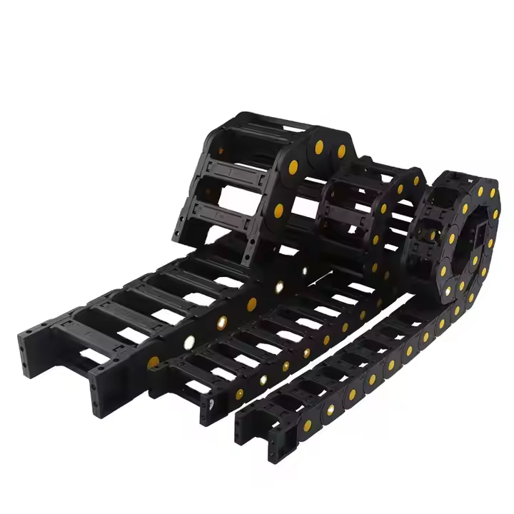 Heavy-duty cable chain for industrial machinery, jewelry, or home organization – corrosion-resistant & adjustable! Perfect for secure cable management.