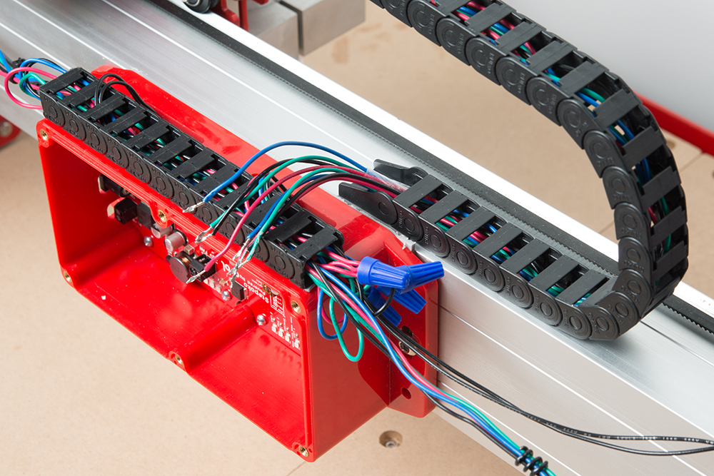 The automation system cable carrier ensures reliable cable management and smooth operation in complex automated machinery.