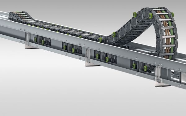 Keep cables protected and organized with a reliable wire carrier chain, perfect for industrial environments.
