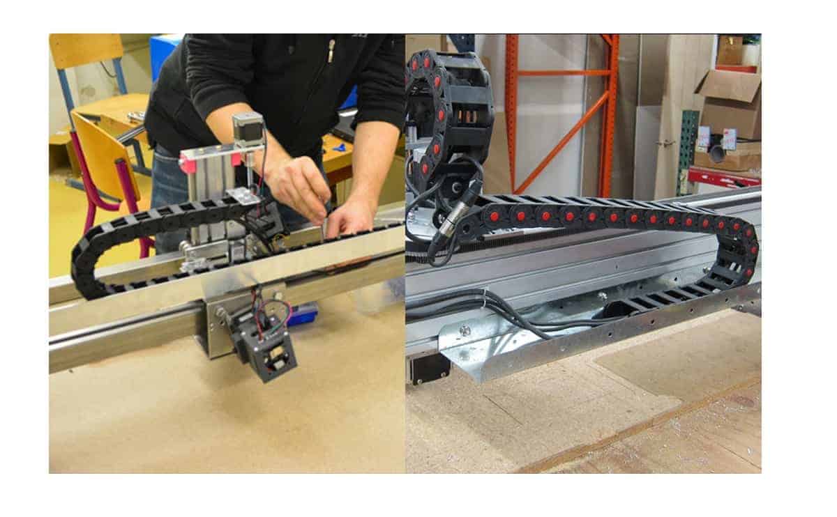 Ensure smooth cable routing with a CNC machine cable carrier, built for high-speed and repetitive motion applications.