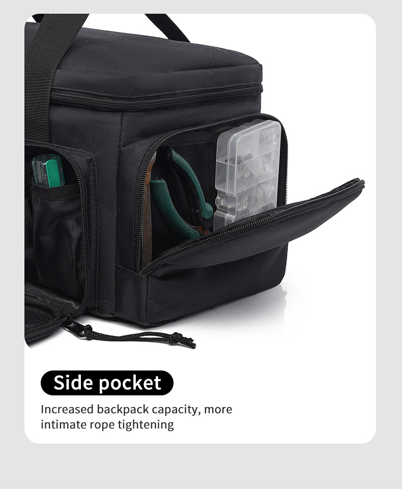 toolkit - small tool pouch 14‑inch work tote bag for engineering and repair teams