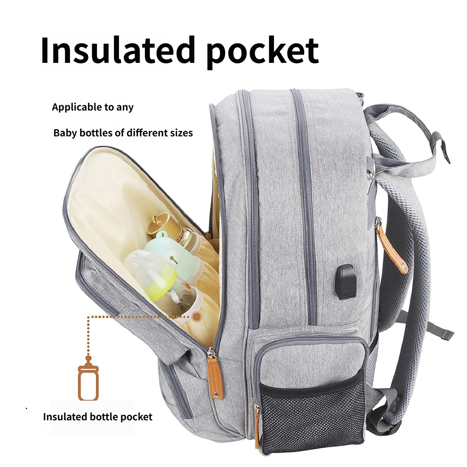 Modern New fashionable mom bag, classic Mummy bag for B2B bulk order requirements