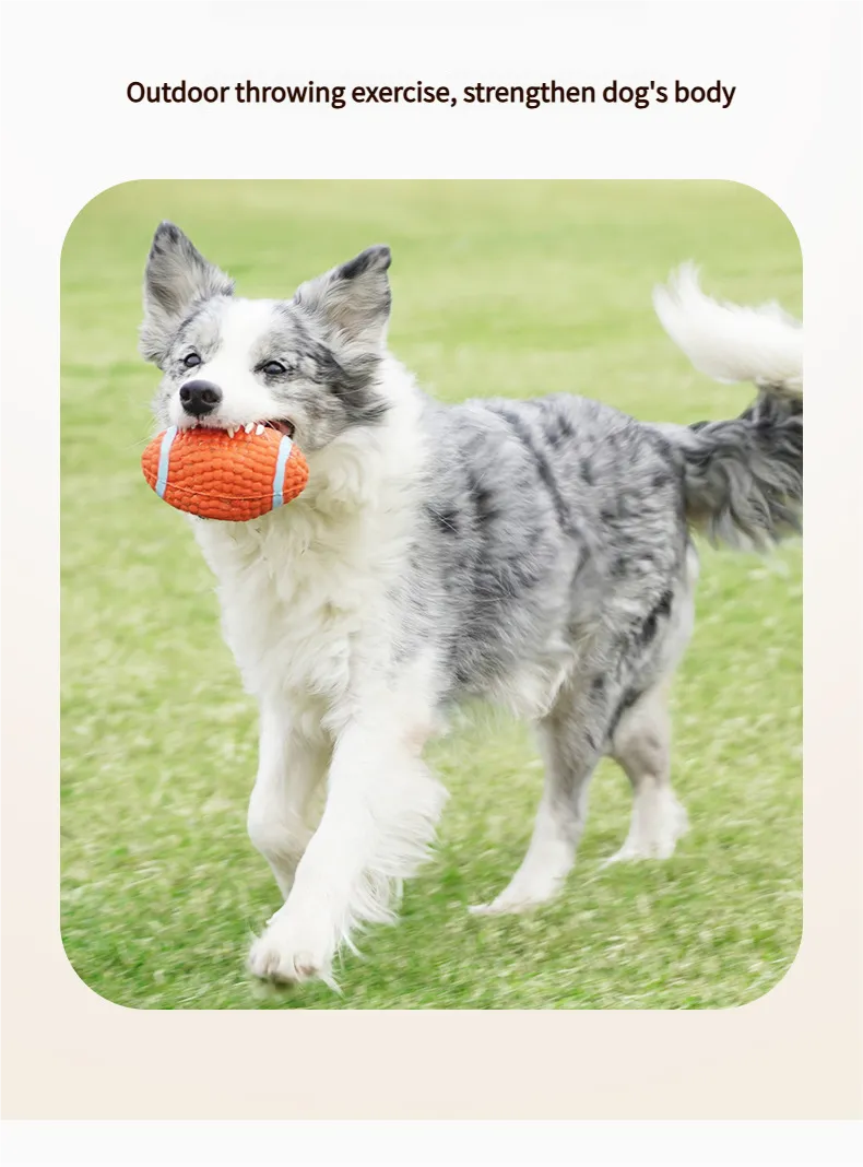 Dog bite sound ball - Durable Dog Interactive Toys Pet toy Waterproof Sound-Making Ball for Outdoor Play