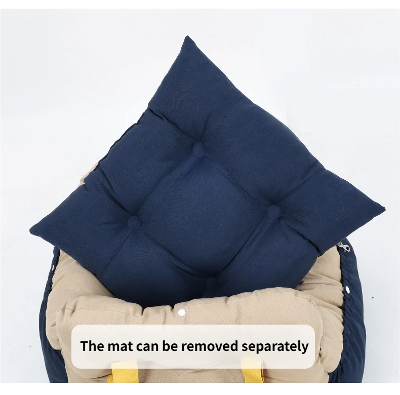 Cozy Dog Car Seat Cushion for Long Rides