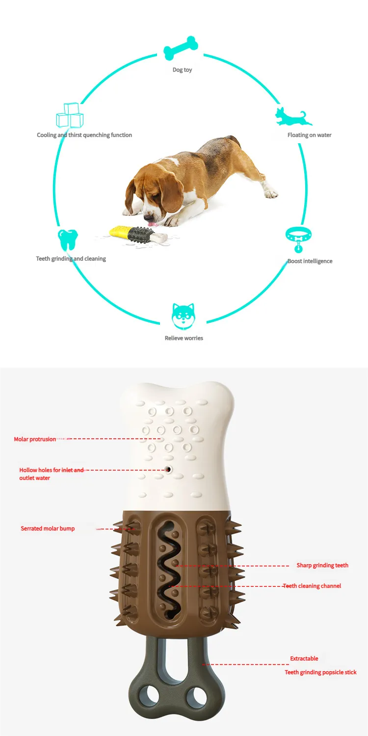 Chew toys for teething dogs - Soothe n chew Puppy toys for teething Freezable Dog Toy Relieves Teething Pain