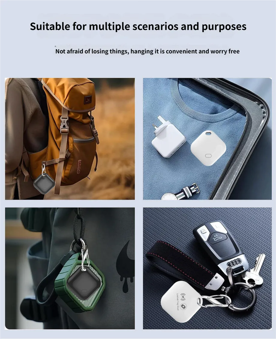 Track Key Tracker Item Finder - Key Finder Rechargeable Anti-Lost Device