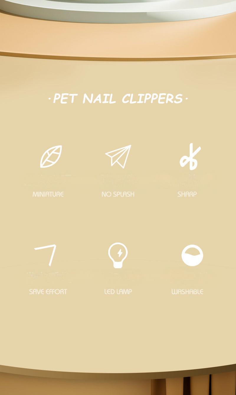 best dog nail grinder - dog nail file 2-in-1 Pet Nail Tool Low Noise for Anxious Pets