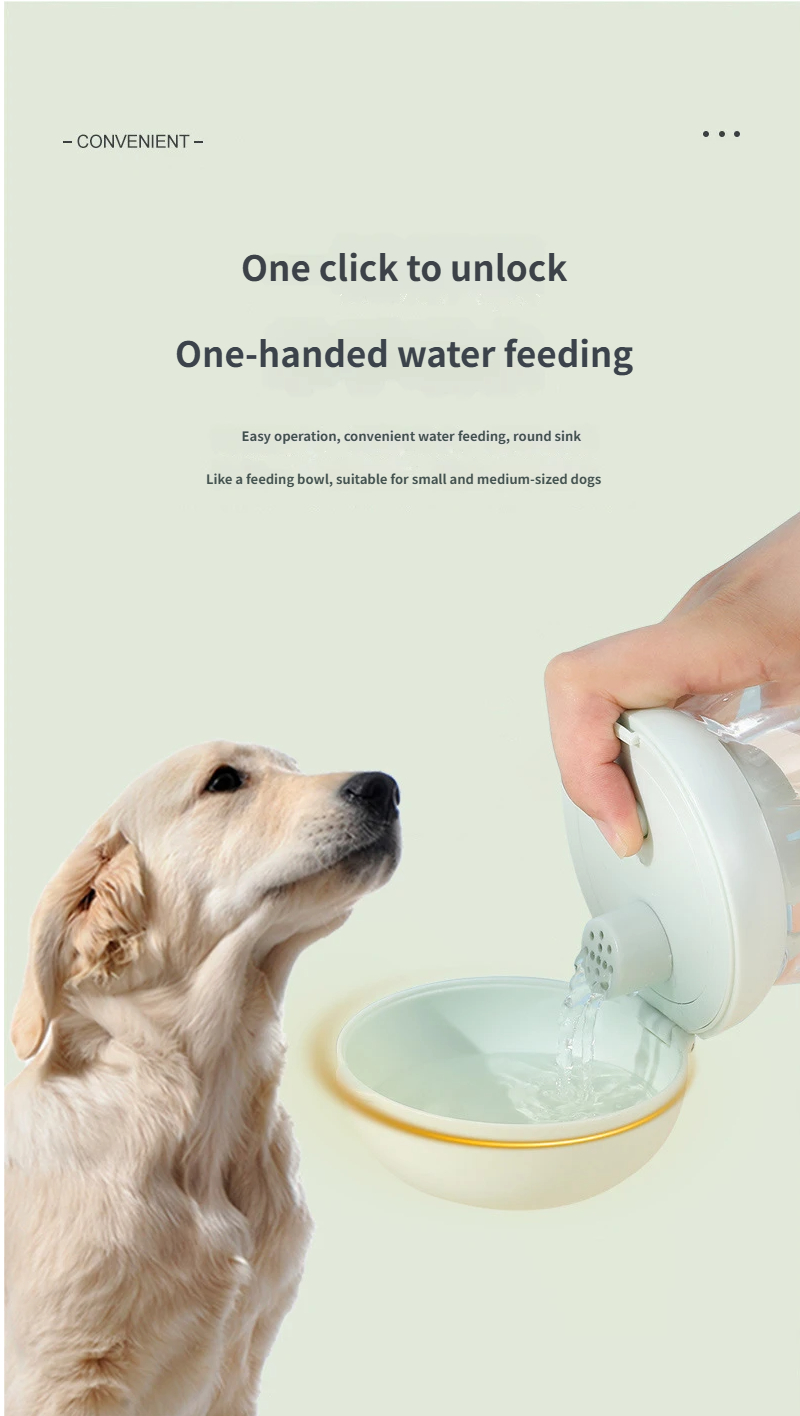 Convenient Dog Water Bottle for Daily Walks