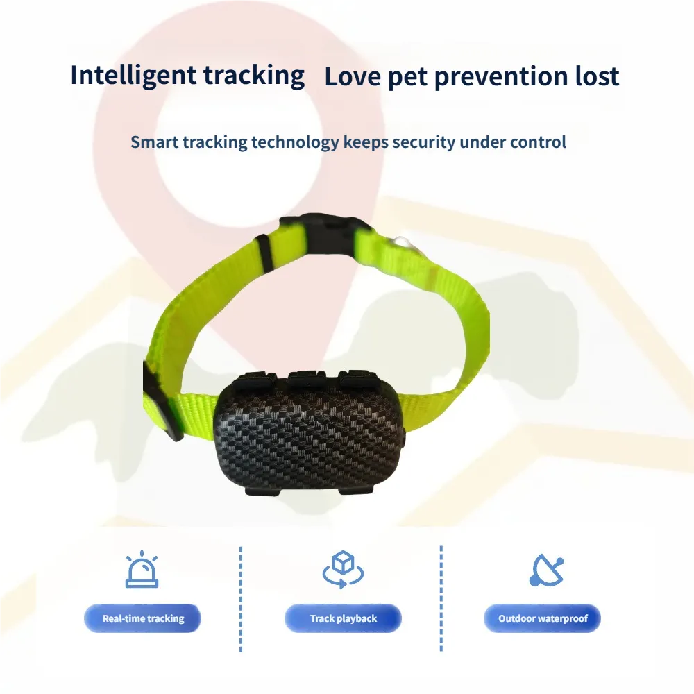 Pet GPS Location - Wanwaytech GPS Tracker for Dogs Smart Activity 4G LTE Anti-Leaving for Outdoor Dogs