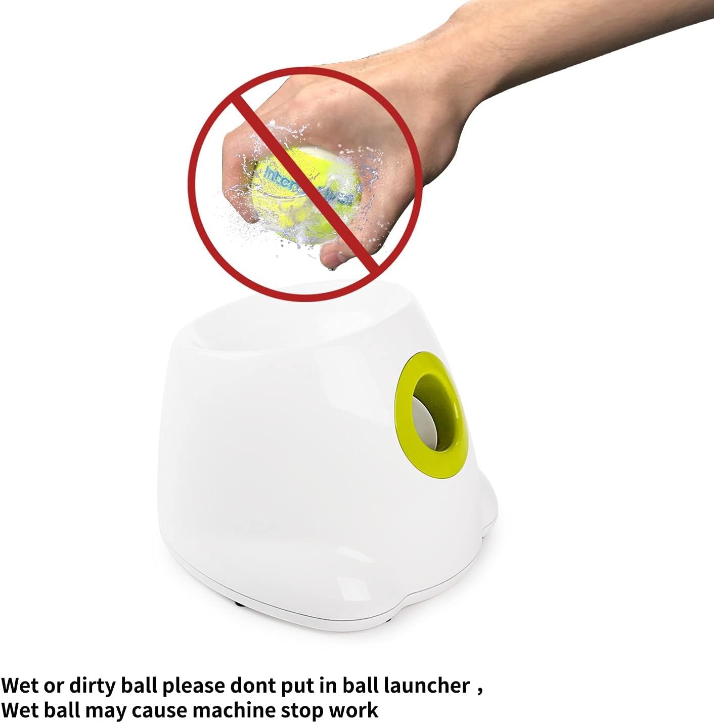 Dog ball throwing machine - Automatic ball thrower Dog ball launcher Portable Travel Ball Thrower for Medium Dogs