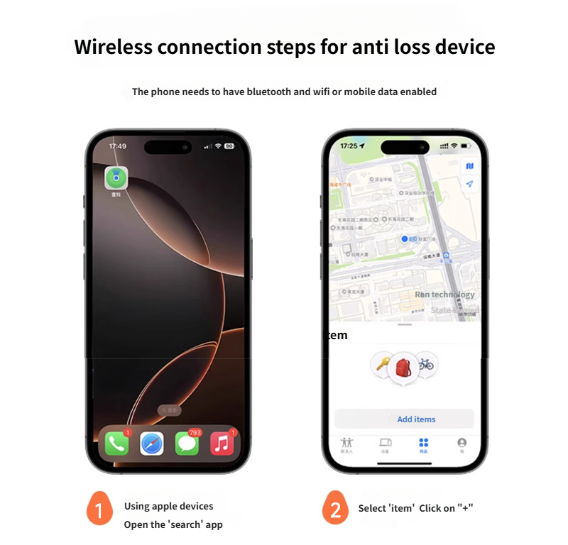 Bluetooth Tracker - Best Bluetooth Tracker Apple Find My Compact for On-the-Go Use