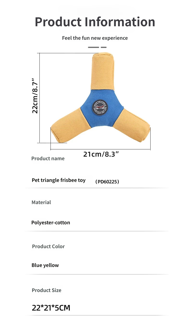 dog flying disk - interactive toy Lightweight toys that make noise for indoor pet entertainment
