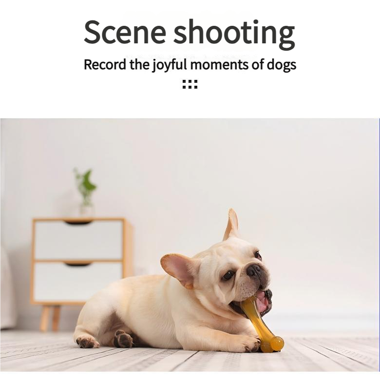 Teething stick - Dog toy PU chewable dog toy for all breeds Anti-Choke Arched Bone for Puppy Training