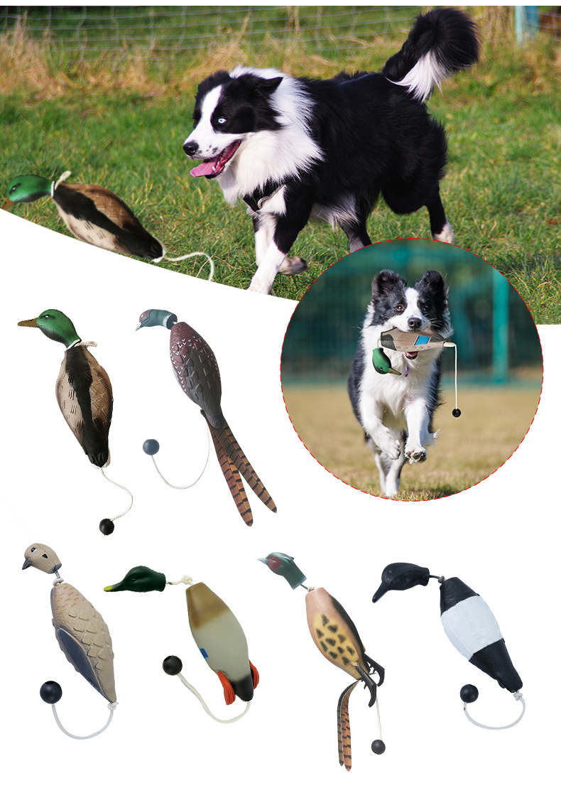 duck dog training - pet toy Floating EVA foam pet toy for water dog training