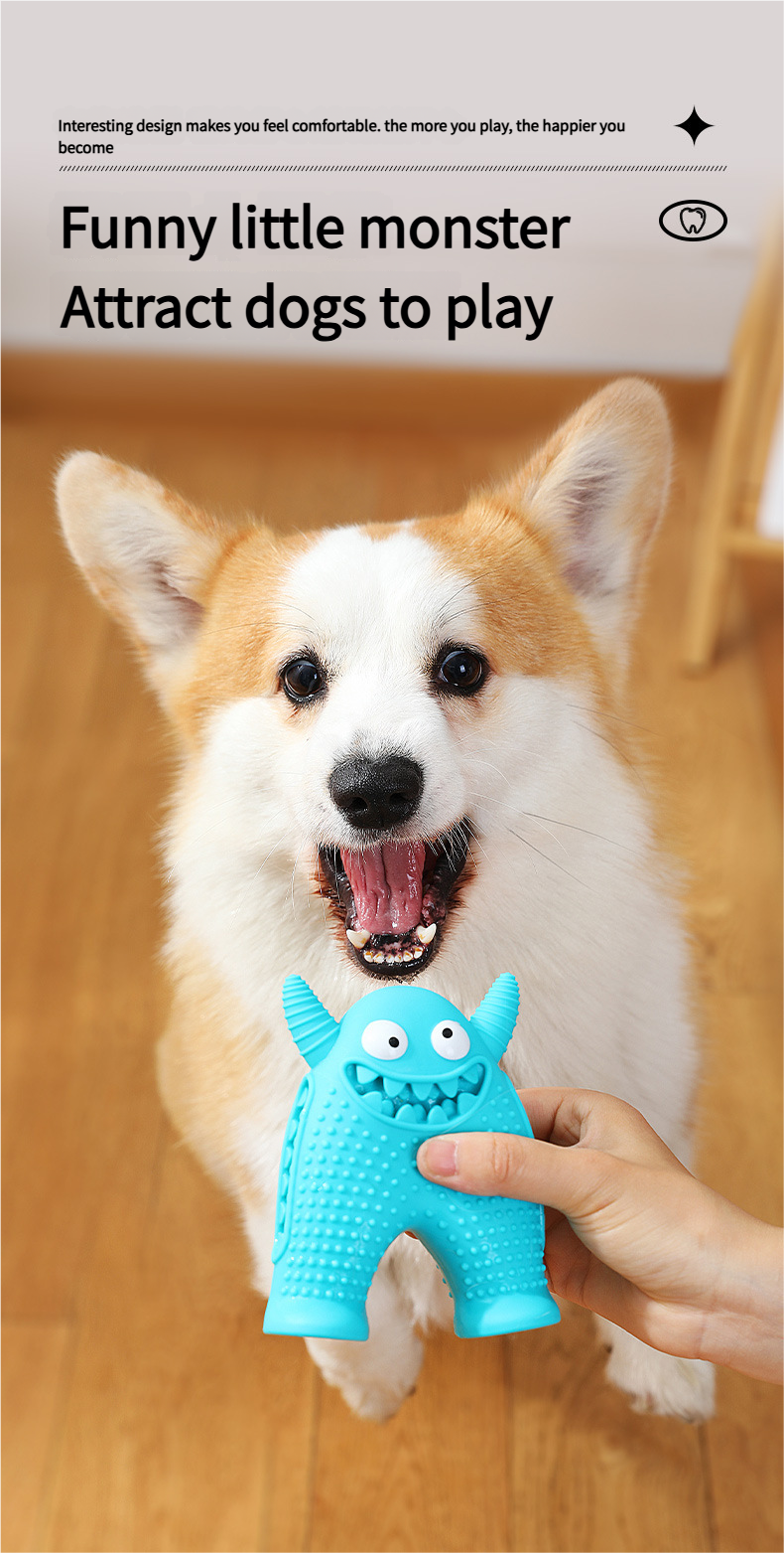 Pet toy Dog teething and biting toy - Good toys for teething dogs Dog teething sound toy Washable Reusable Chew Toy