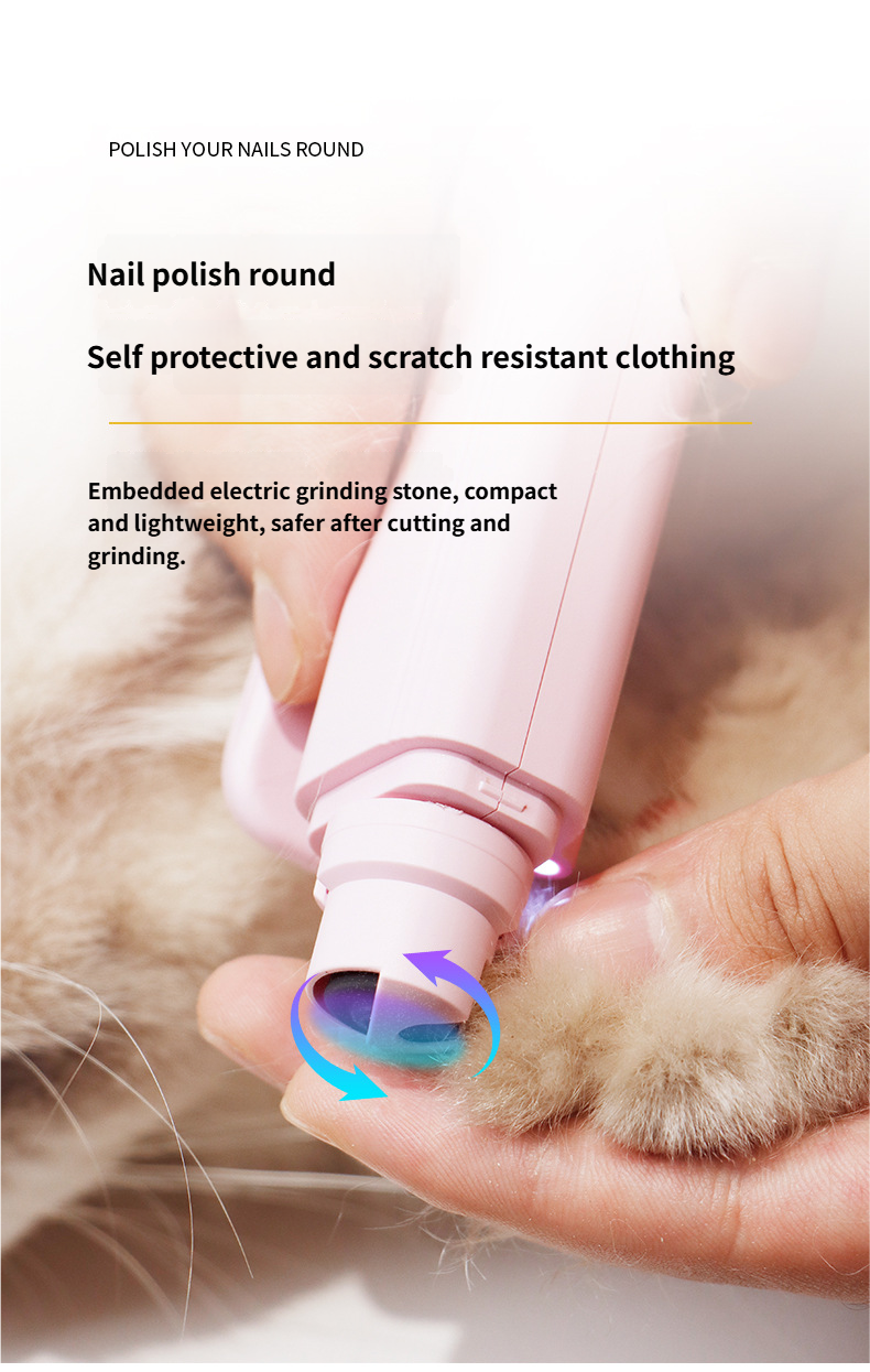 Puppy Nail Cutter - 2 In 1 Pet Nail Clipper Dog Paw Trimmer Small Dog Nail Clippers for Kittens