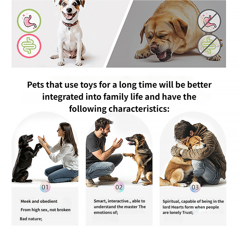 Dog Spinning Puzzle Feeder - Timed Cat Feeder Auto Cat Feeder Anti-Slip Slow Bowl for Indoor Use