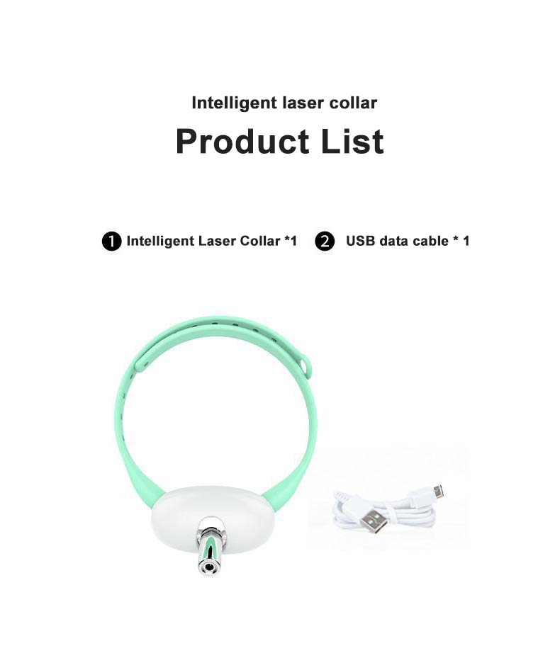 Smart Laser Cat Toy Collar - Cat laser collar Cat laser pointer collar Lightweight Collar for Small Medium Cats