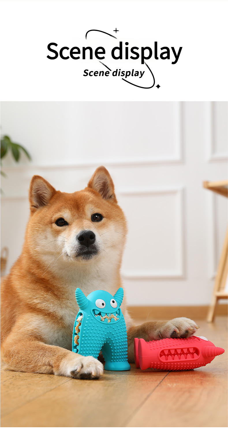 Best teething toys for puppies - Good toys for teething dogs Dog teething sound toy Durable for Aggressive Chewers