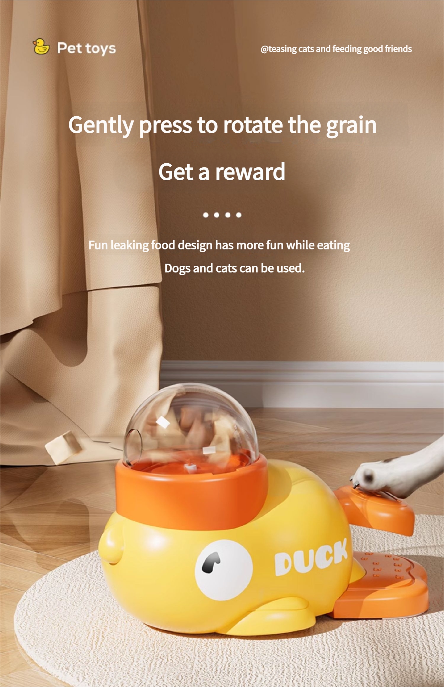 Cat feeder - Automatic cat food dispenser Smart cat feeder Timed Freeze-Dried Snack Launcher for Cats